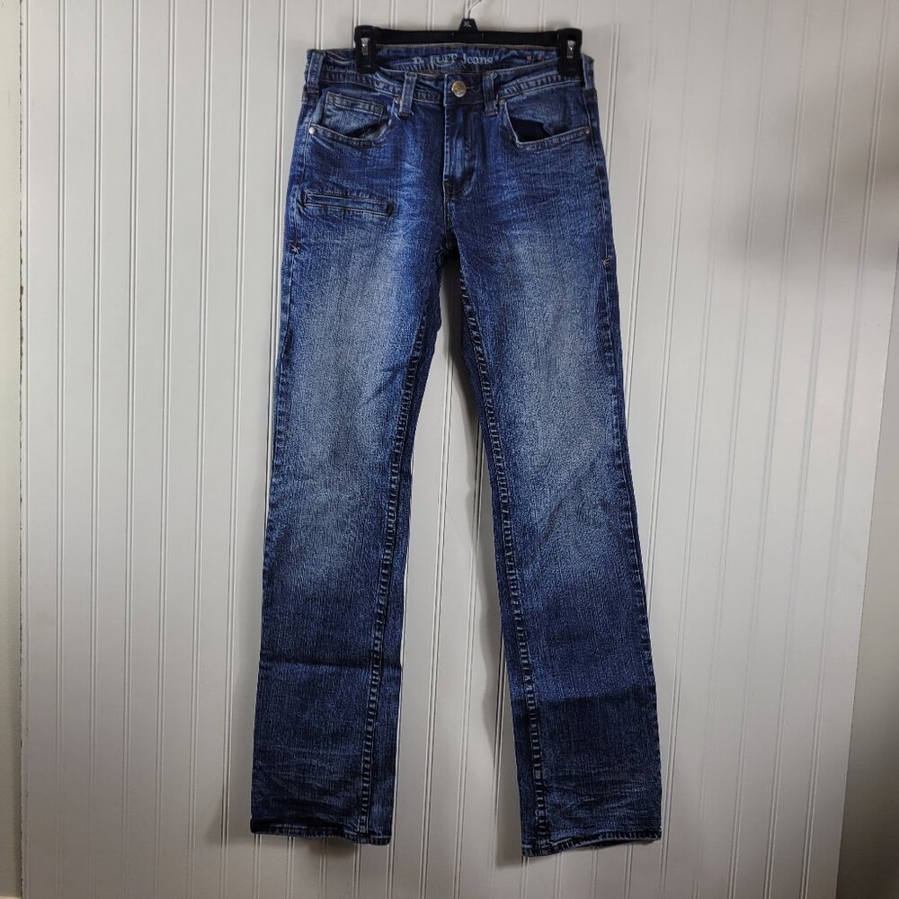 Men's Blue Bootcut Jeans